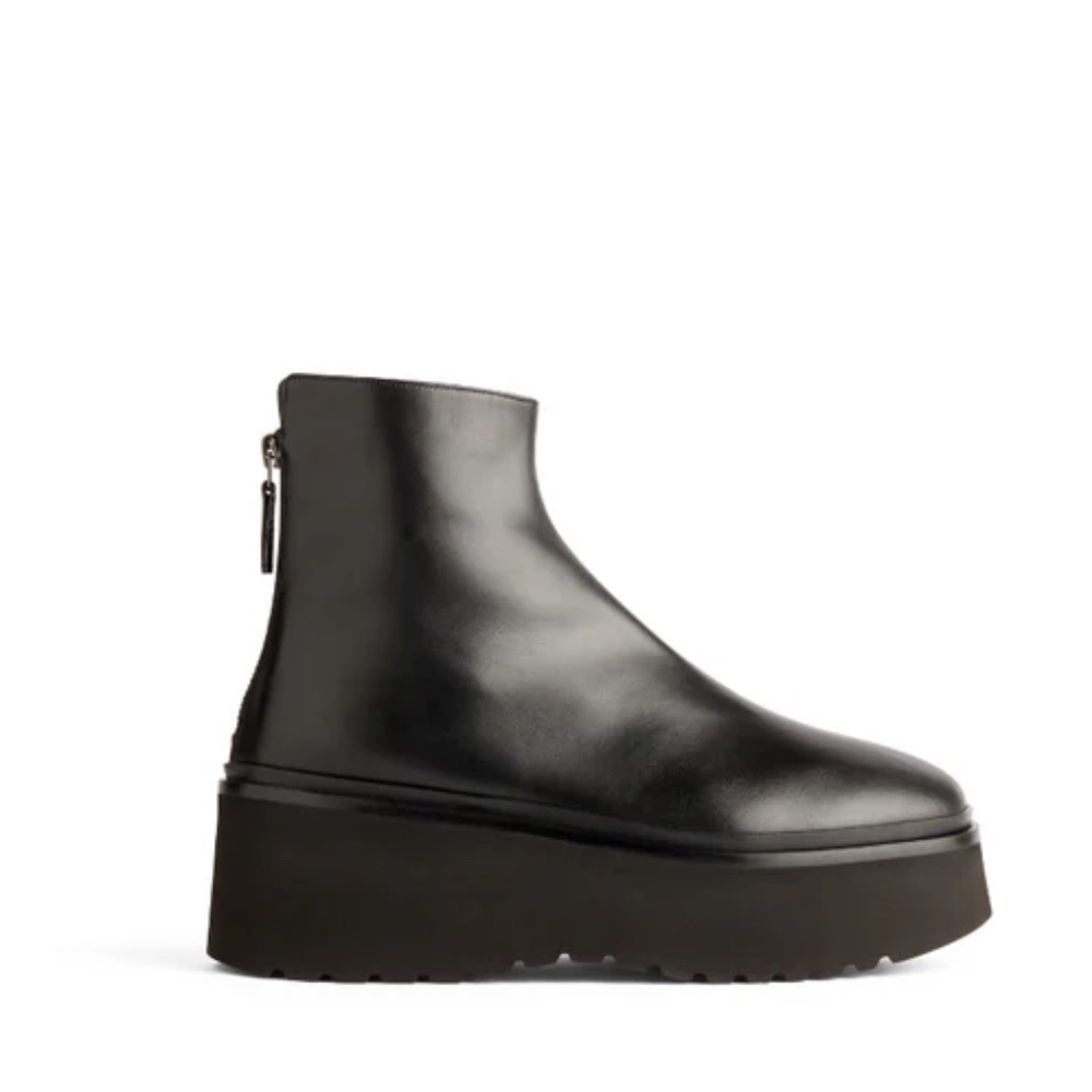 Neil J Rodgers ZOE PLATFORM BOOT 7.5 ANKLE LEATHER boots